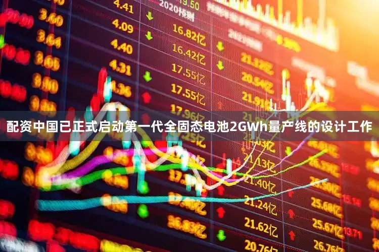 配资中国已正式启动第一代全固态电池2GWh量产线的设计工作